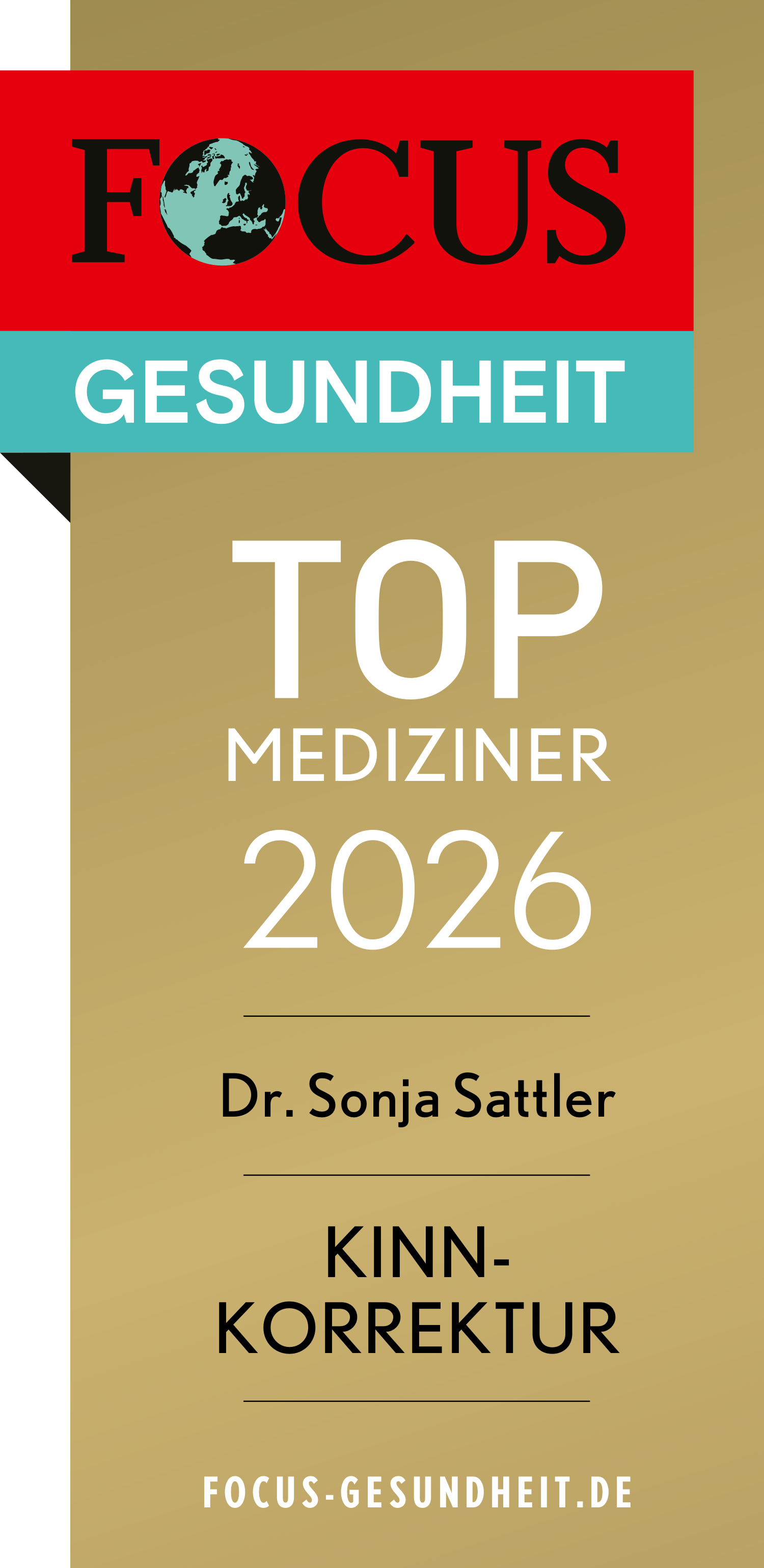 Focus Mediziner Siegel Kinnkorrektur