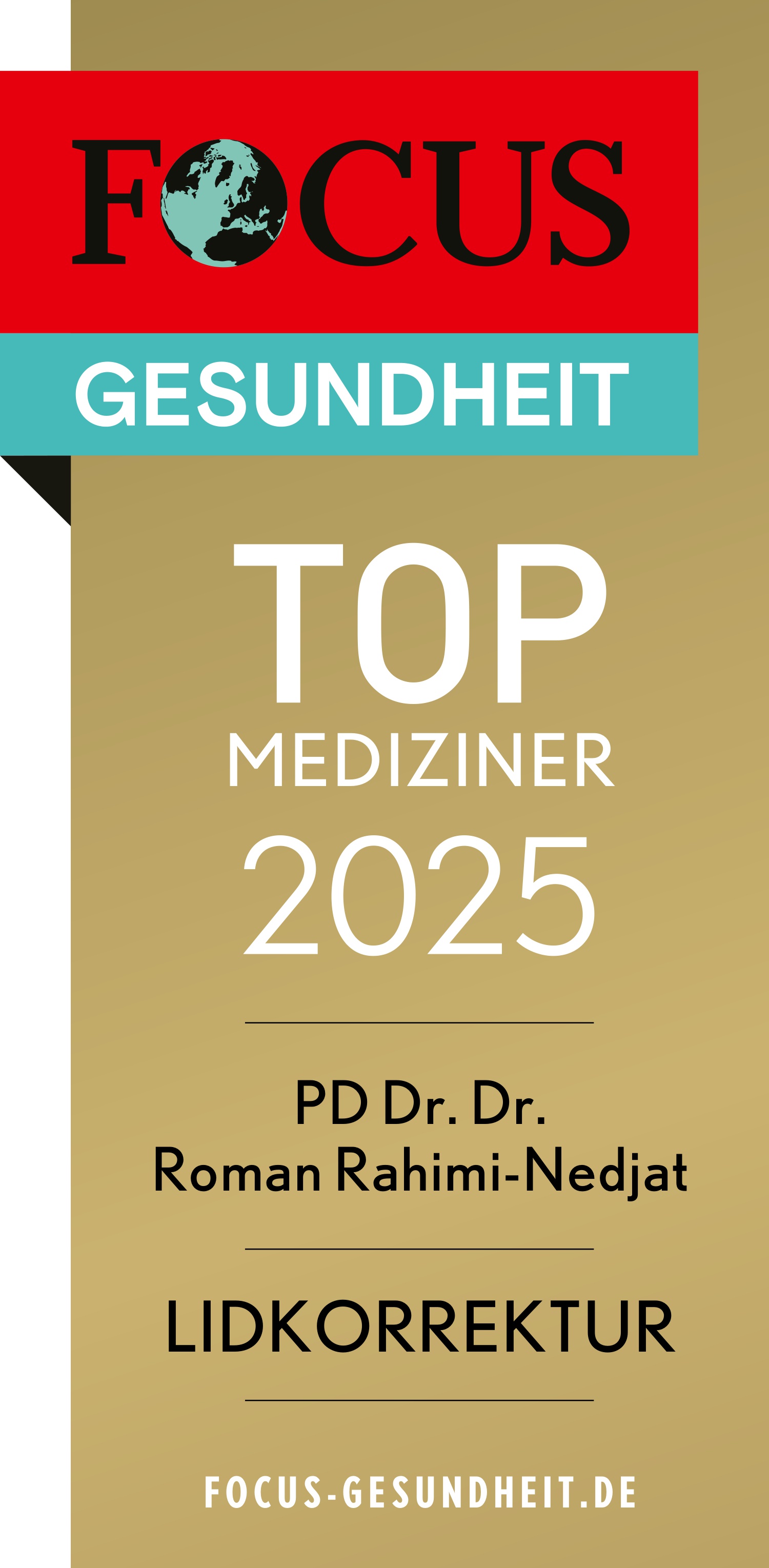 Ärztesiegel Focus Top Mediziner 2025