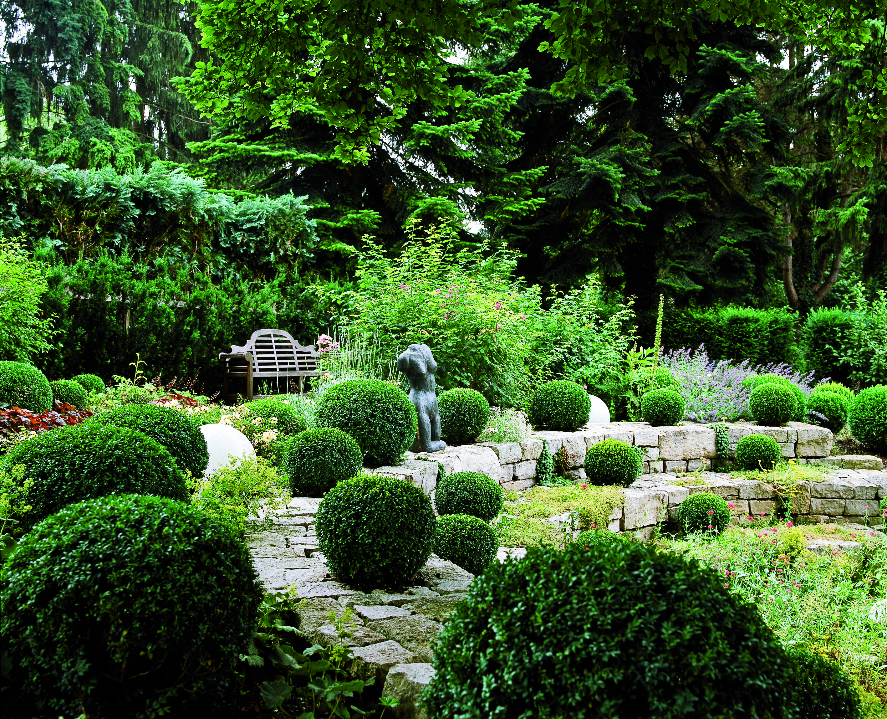 Garten der Rosenpark Klinik