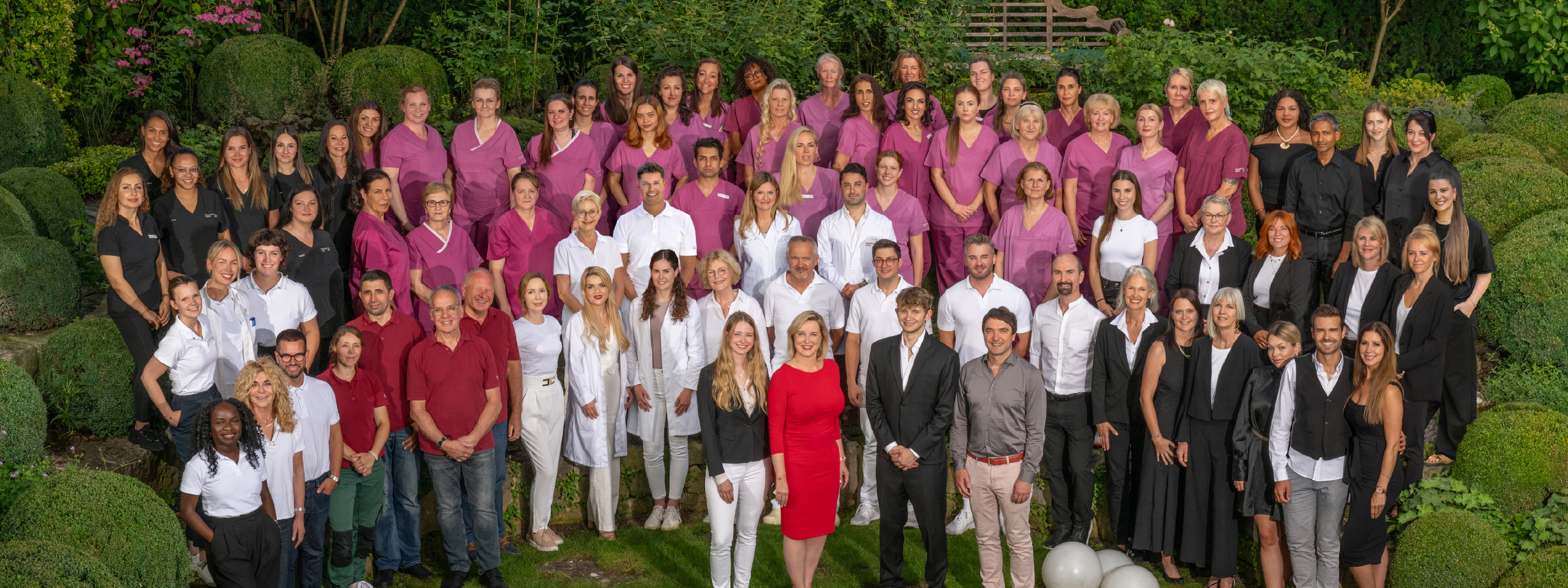 Team Foto Rosenpark Klinik