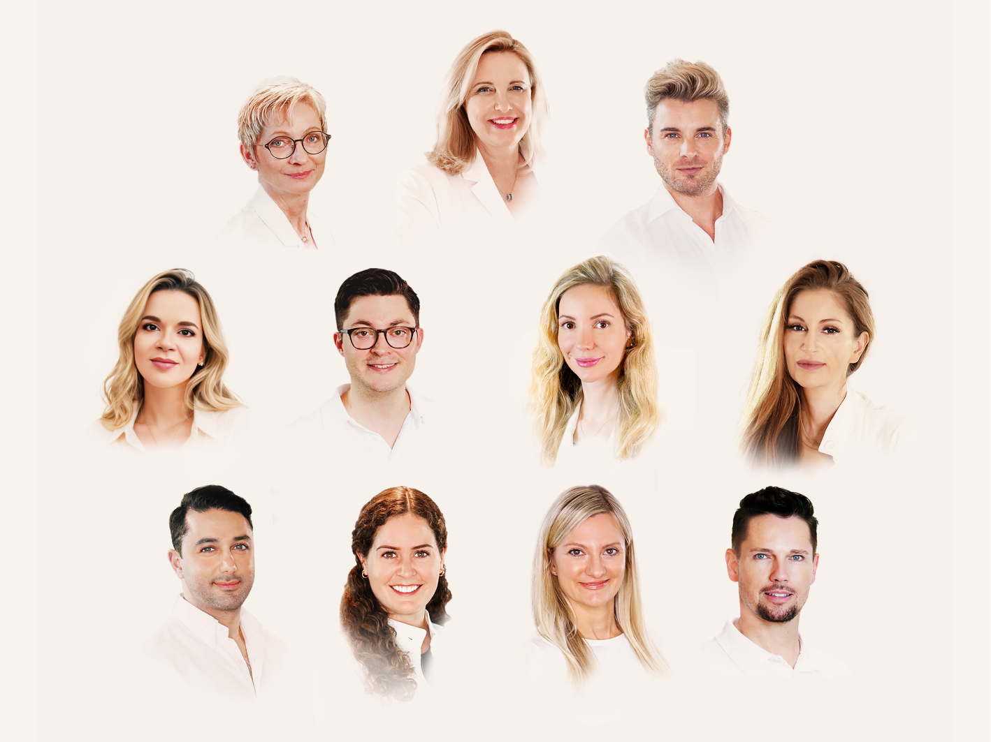 Team image with Rosenpark Klinik physicians